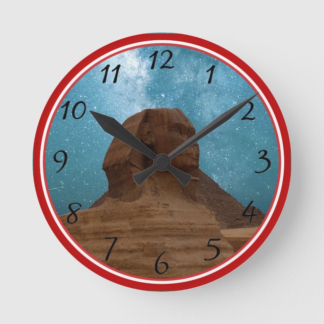 Esfinge: Relógio ao Egito (Frente)