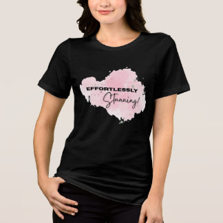 ESFORÇADORA E INTENSA Camisa de mulheres
