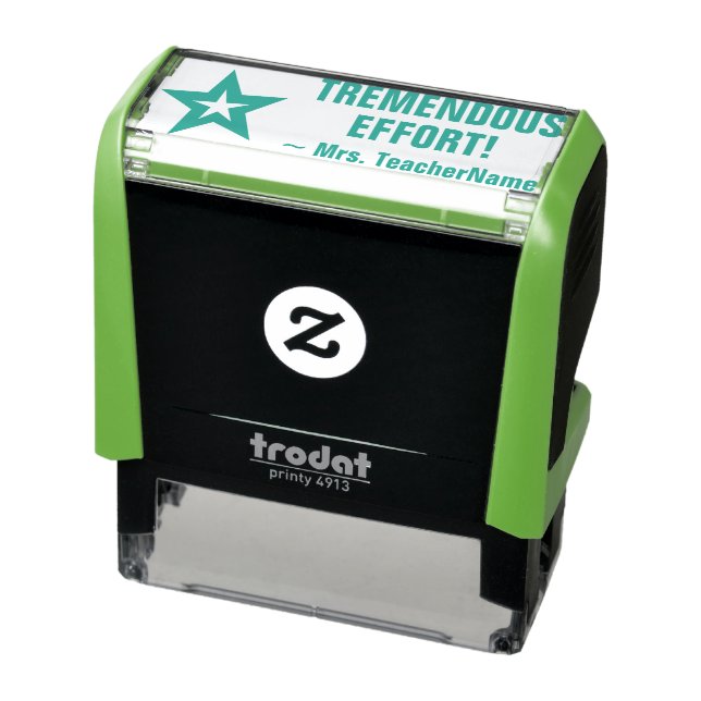 ESFORÇO TREMENDO! Carimbo de borracha do tutor (Produto)