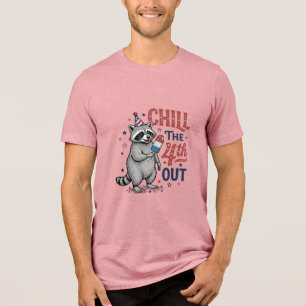 Esfrie o 4º Design de Camisa Patriótica de Guaxini