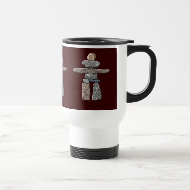 Eskimo, Caneca de viagem Inuit Inukshuk (Direita)