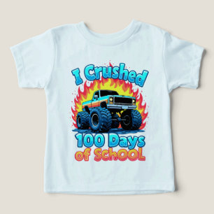 Esmagei 100 Dias De Caminhão Monstro Da Escola 100