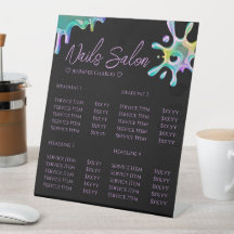 Esmalte Holográfico Unhas Preta com Efeito de Salp