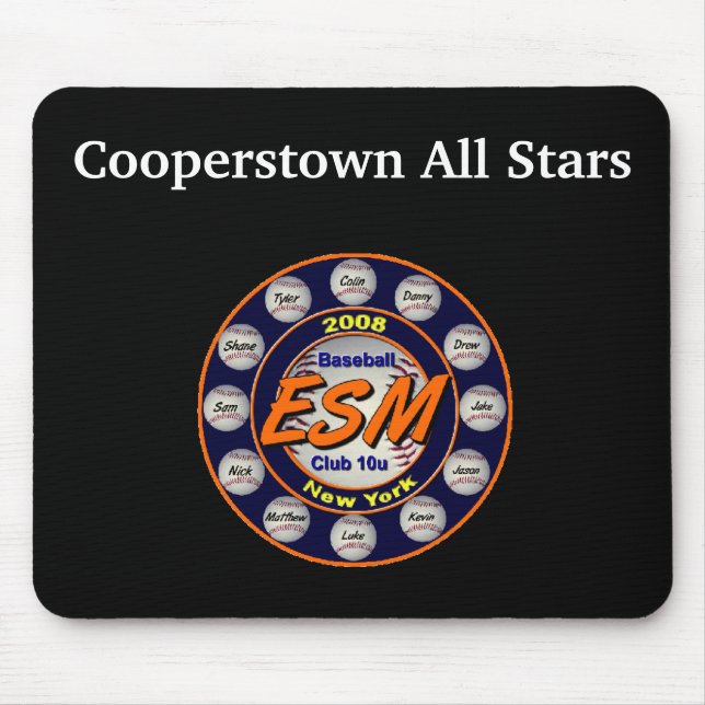 ESMBC todas as estrelas Mousepad (Frente)