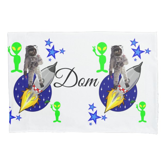 Espaçamento do astronauta do travesseiro (Frente)