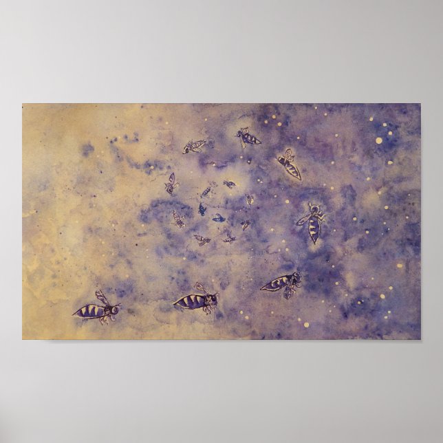 Espaço Abelhas Poster (Frente)