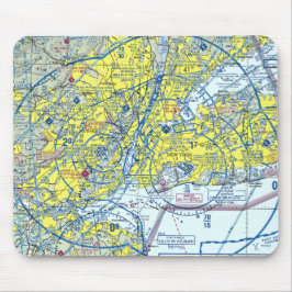 Espaço aéreo Mousepad de New York