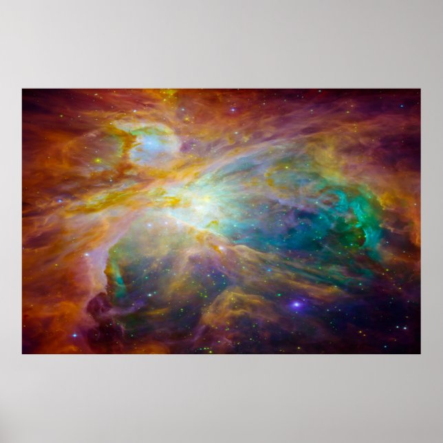 Espaço - Caos na Poster de Orion (Frente)