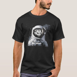 Espaço do Astronauta Possum Camisetas de Ogambm