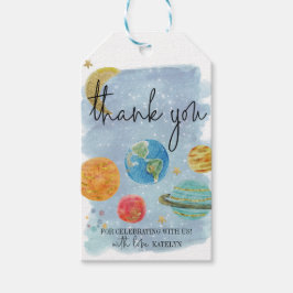 Espaço Exterior - Etiqueta Obrigado