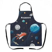 Espaço Exterior Moon Stars Monograma Nome Personal