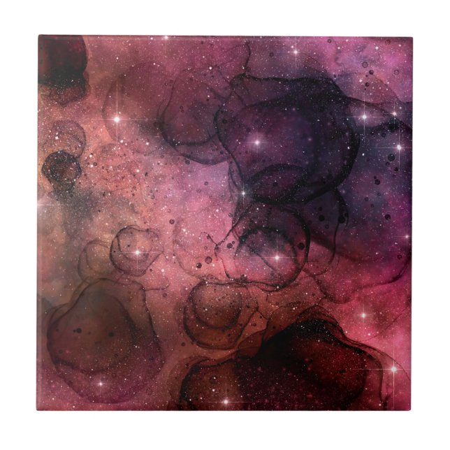 Espaço Galáxia Estrelas Estreladas Padrão (Frente)