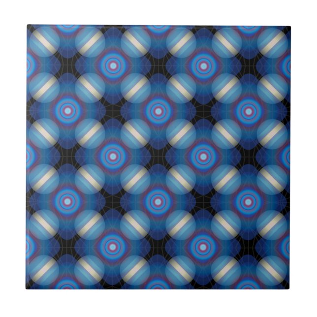 Espaço Geométrico Azul (Frente)