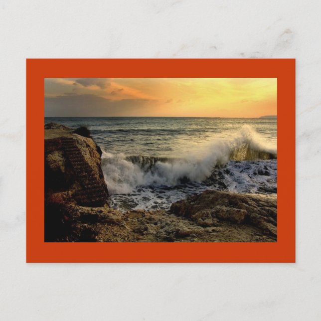 ESPAÇO MARÍTIMO NUM CARTÃO POSTAL (Frente)