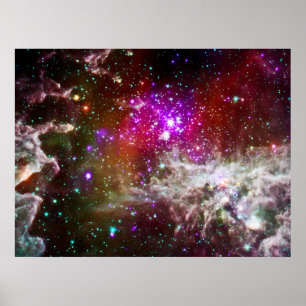 Espaço - Pacman Nebula Poster