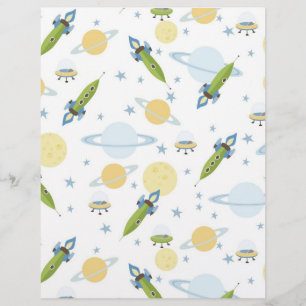 Espaço Papel para Bebês Papel para Blocos Grandes