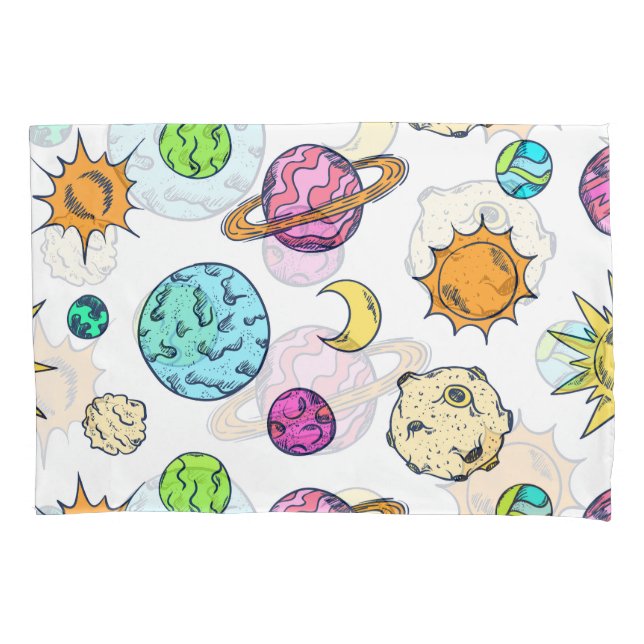 Espaços Doodles Fundo Cósmico (Frente)
