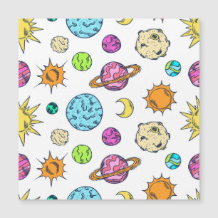 Espaços Doodles Fundo Cósmico