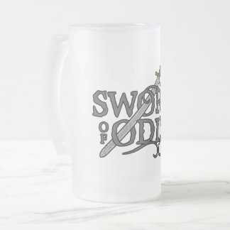 Espada da caneca do logotipo de Odin