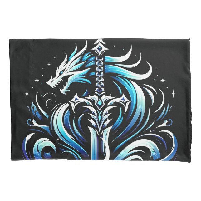 Espada de Dragão Místico Guerreiro de Fantasia Cha (Frente)
