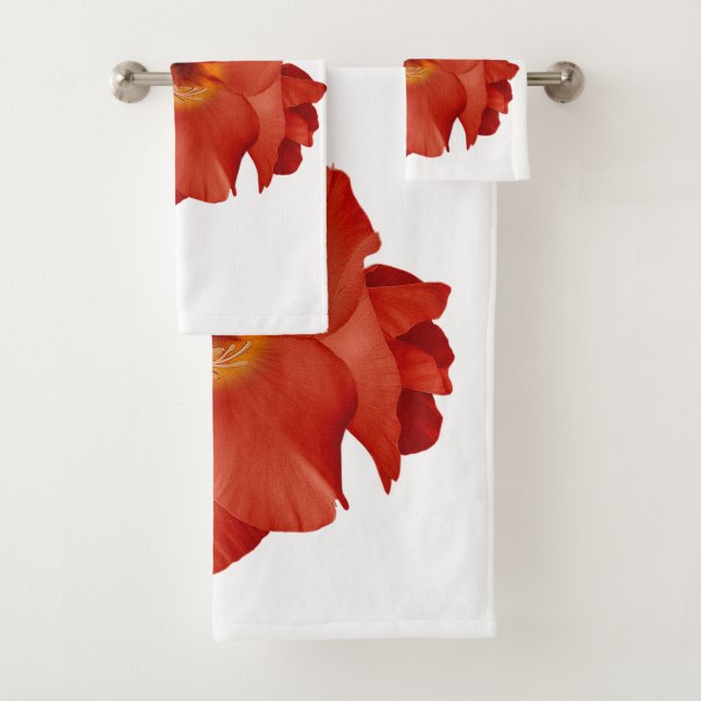 Espada de Toalha Lily Red Yellow (Insitu)