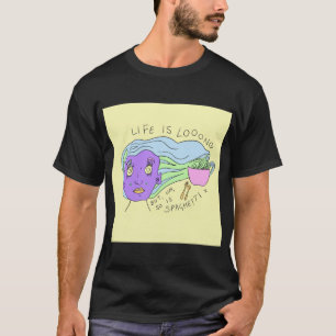 Espaguete Camiseta Básica #ouvidos