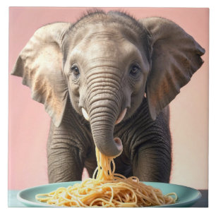 Espaguete de Comida de Elefante para Bebês