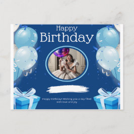 Espalhar alegria: Cartões de aniversário brancos p