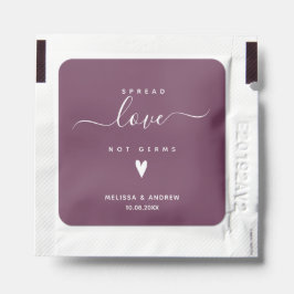 Espalhar amor não germes - Casamento personalizado