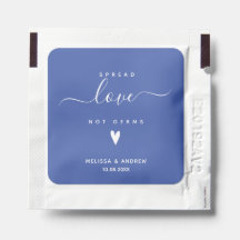 Espalhar amor não germes - Casamento personalizado