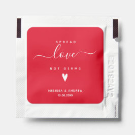 Espalhar amor não germes - Casamento personalizado