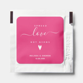 Espalhar amor não germes - Casamento personalizado