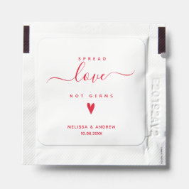 Espalhar amor não germes - Casamento personalizado
