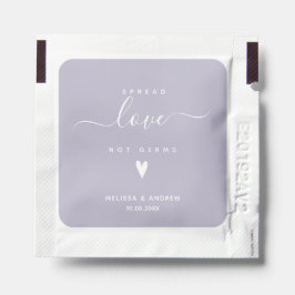 Espalhar amor não germes - Casamento personalizado