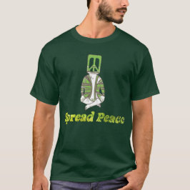 Espalhar Camiseta Verde da Paz pelo artista Diaman