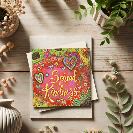 Espalhar gentileza Bonito Encorajando a inspirivid