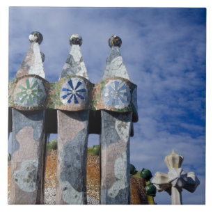 Espanha, Catalunha, Barcelona. Casa Batlló (1906).