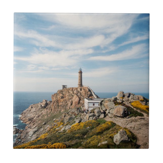 Espanha do farol & do museu | Cabo Vilan Galiza (Frente)