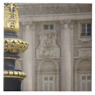 Espanha, Madrid. Palácio Real, lâmpada ornamenta