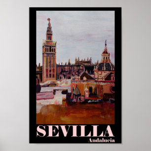 Espanha Sevilla Andalucia Poster