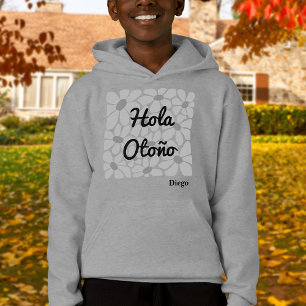 Espanhol Alô outono Vibes Personalizam Crianças