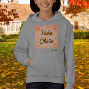 Espanhol Alô outono Vibes Personalizam Crianças