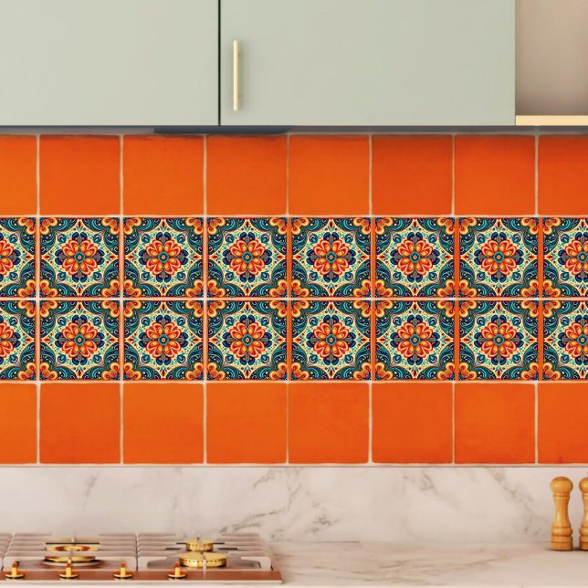 Espanhol Mexicano Modern Fusion Floral (Criador carregado)