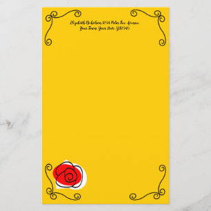 Espanhol Rosa - Cantos de texto 5.5 x 8.5