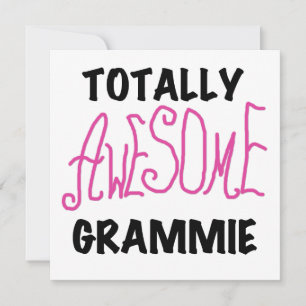 Espantoso Grammie T-shirts Rosa, Presentes