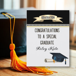Especial! Cartão de formatura personalizado