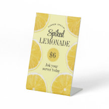 Especial do Bar de Limonada com Álcool de Verão