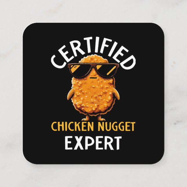 Especialista em Nugget de frango certificado (Verso)