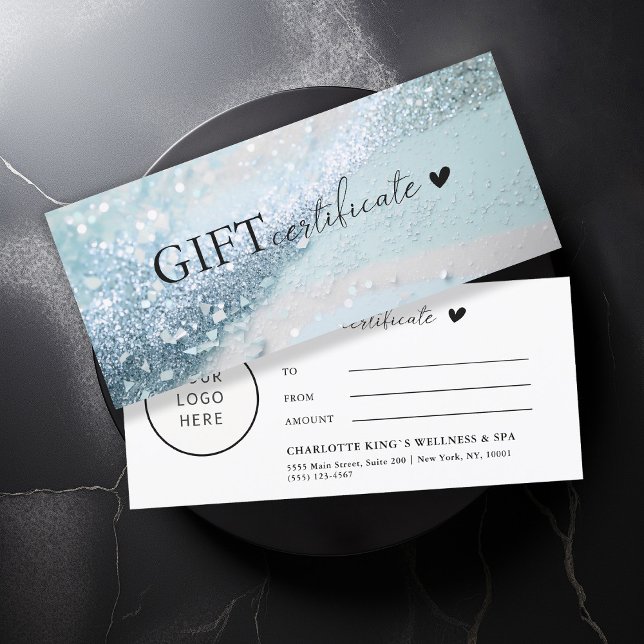 Específico do cliente, Logotipo, Glitter, Empresa (Criador carregado)