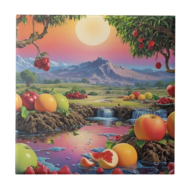 Espectro de cor do cheio da Fruta 1 (Frente)